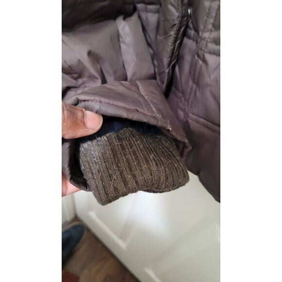 Abercrombie & Fitch Womens Quilted Puffer Jacket With Hood - Size M - Picture 13 of 16